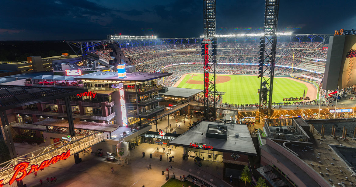 Atlanta Braves Truist Park and The Battery Atlanta